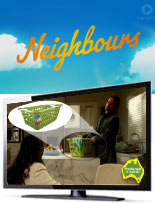 SPOTTED! Hip Hugger laundry basket trusted by Neighbours