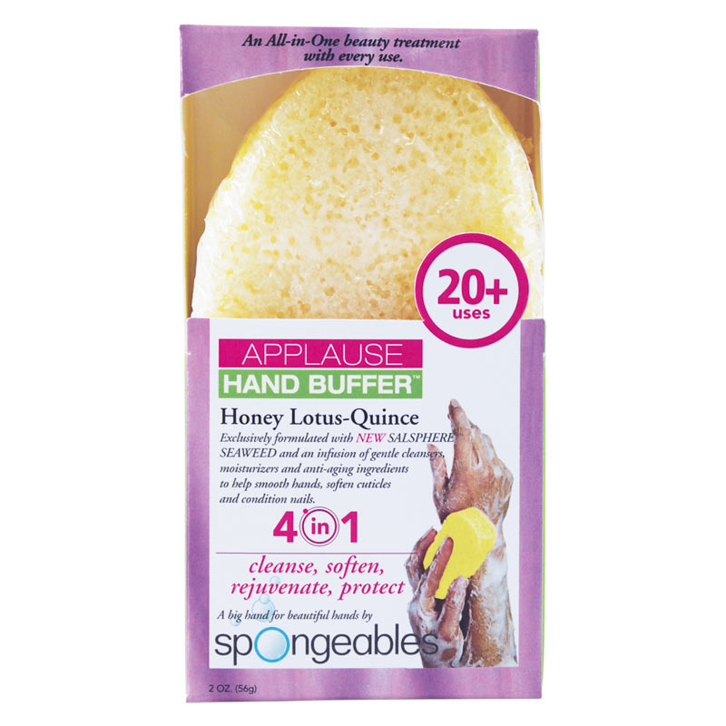 Spongeables Applause Hand Buffer Honey Lotus Quince 50g
