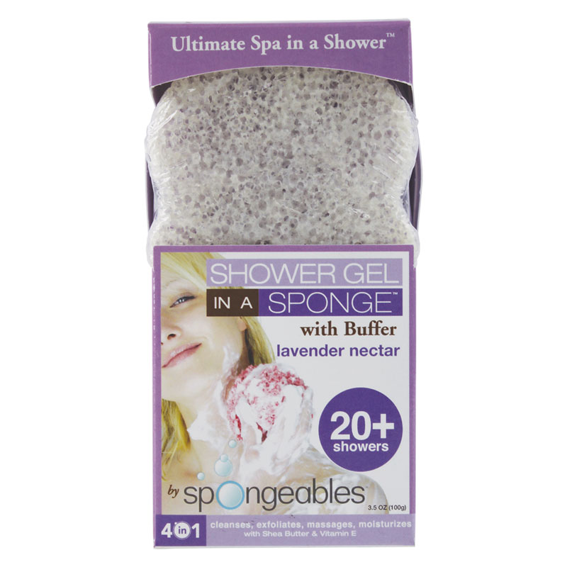Spongeables Shower Gel Buffer Lavender 100g