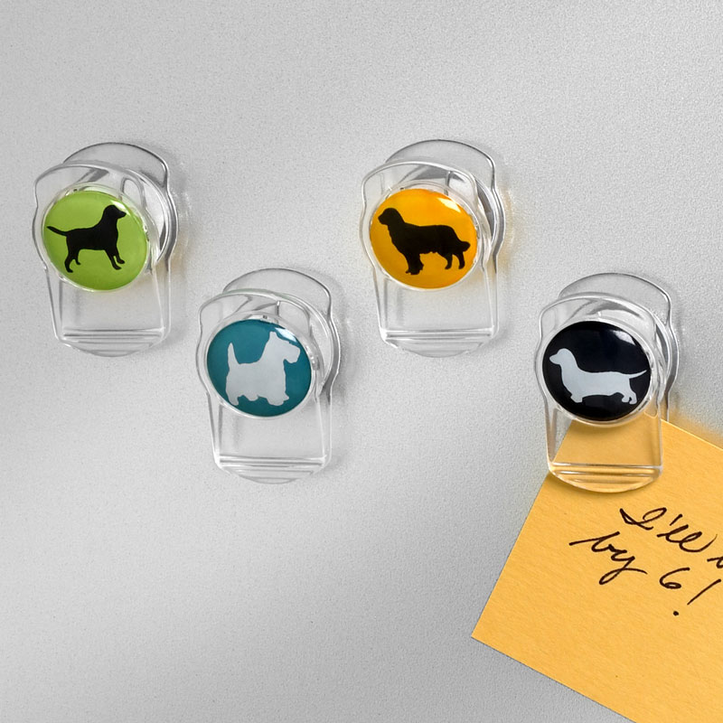 Magnetic Clips Dogs 4pk